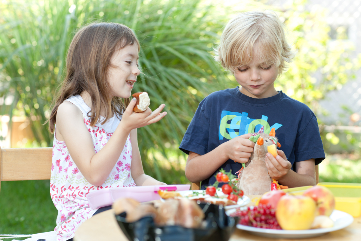 Kinder essen gesund