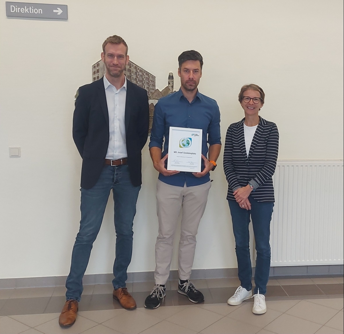 MS Josef-Enslein-Platz neu im Klimabündnis